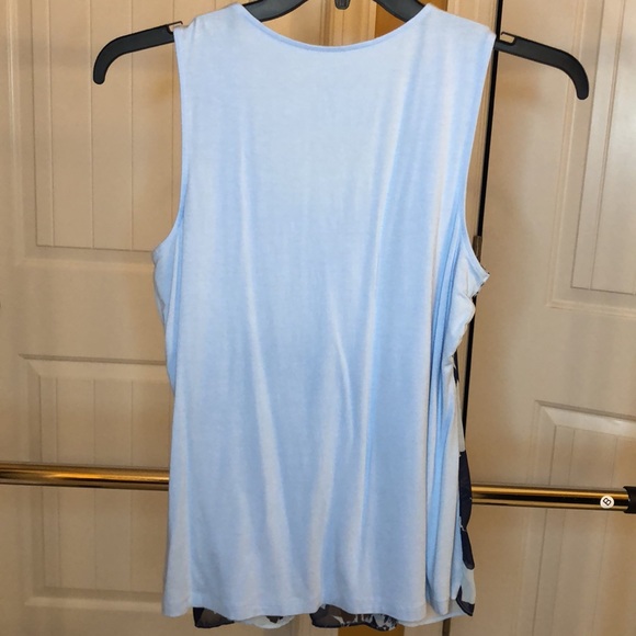 NY&C size M light blue tank top - Picture 3 of 4